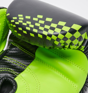 Gants de boxe de combat faits à la main résistants en cuir synthétique crochet et boucle soutien du poignet manches rembourrées tripartites Arts martiaux - Product Image 6