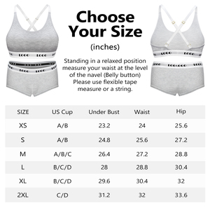 Transpirable Yoga Deportes Algodón Mujer Señora Sujetador y bragas de las mujeres Cómodo OEM ODM Logotipo personalizado Sujetador deportivo - Product Image 3