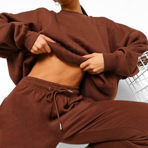 Nuevo Estilo, Venta al por Mayor, Logotipo Personalizado, Ropa de Invierno Informal para Mujer, Ecológica, Transpirable, Ligera, Sudadera de Manga Larga - Product Image 4