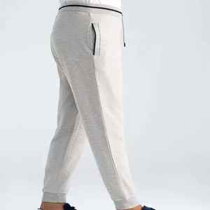 Pantalon mi-décontracté de haute qualité en toile polaire de polyester à conception droite pour hommes pour vêtements de cérémonie en plein air Service OEM - Product Image 6