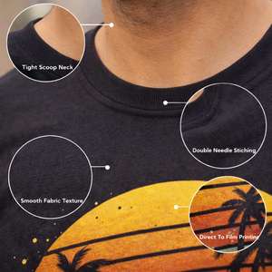 เสื้อยืดกราฟิกคุณภาพสูงแบบกำหนดเอง 180 กรัม ดีไซน์เปล่า สำหรับออกกำลังกาย ฟิตเนส ผู้ชาย แห้งเร็ว ระบายอากาศได้ดี - Product Image 6