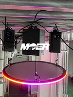 Miroirs cinétiques LED DMX, lumière de discothèque