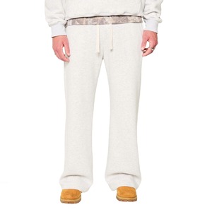 Pantalones de Hombre de Pierna Ancha Recta, Estilo Casual, Ligeros, con Cierre de Cordón, de Secado Rápido y Transpirables, 100% Algodón French Terry Personalizado - Product Image 3