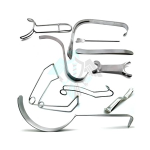 Mejor fabricante Pissco para Kawamoto Retractor 6 pulgadas de doble extremo 8mm de ancho cuchillas aisladas mango plano - Product Image 4