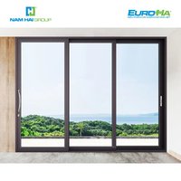 Puertas de aluminio de alta calidad de la serie 6000, tamaño personalizado de temperamento de, fácil instalación, envío rápido, molino/anodizado/recubierto de polvo