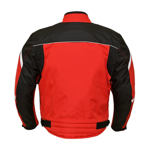 Touring imperméable hiver imprimé moto veste classique rouge coupe-vent CE blindé Biker Gear Textile veste unisexe - Product Image 4