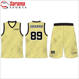 Uniformes de baloncesto personalizados de alta calidad Uniformes de baloncesto de poliéster 100% con logotipo y diseño personalizados, - Product Image 1