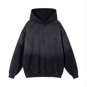 Sweat-shirts personnalisés les plus vendus en gros, sweat-shirts lourds délavés à l'acide, logo personnalisé et design personnalisé pour hommes - Product Image 1