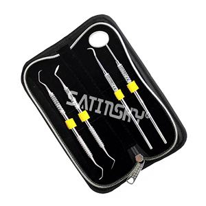 Ensemble d'instruments d'hygiène dentaire Gracey Curette Scalers Tool Kit acier inoxydable allemand de qualité chirurgicale - Product Image 6