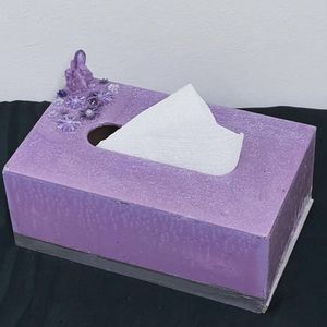 PRODUITS QUALITÉ ATTRACTIVE RÉSINE TISSUS HOLDER DÉCORATIF Fabriqué à la main Porte-mouchoirs pour salle à manger Cuisine Utilisation Serviette de rangement - Product Image 2