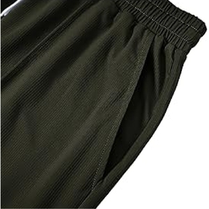 Oferta Caliente: Conjunto de Camiseta y Pantalones Cortos de Verano para Hombre, Estilo Casual, Oversize, Cuello Redondo, Color Liso, Venta al por Mayor - Product Image 4