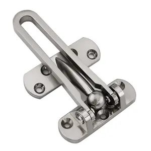 Roeasy Privacy Door Latch Security fibbia in lega di zinco serratura a bottone antifurto protezione della serratura della porta contro il furto chiusura del chiavistello della porta