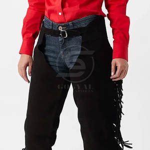 กางเกงหนังผู้ชายดีไซน์ล่าสุด คุณภาพสูง สำหรับกิจกรรมกลางแจ้ง ระบายอากาศได้ดี ขายส่ง กางเกงหนังผู้ชายแบบซักได้ - Product Image 5