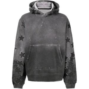 Personalizado Casual Unisex sudaderas pulóver algodón holgado sudaderas con capucha Patchwork parches bordado streetwear hip hop hombres - Product Image 1