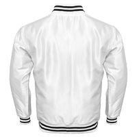 Nouvelle arrivée : veste bomber matelassée en satin de baseball, col montant, logo sur le devant, réversible, séchage rapide, respirante, hiver, homme