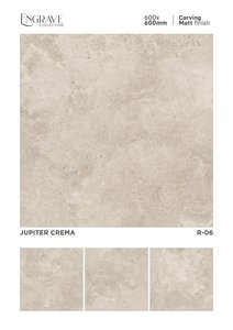 Terrazzo coloré mat bien sculpté émaillé 600x600mm grande surface de particules carreaux de sol antidérapants salon balcon carreaux de mur - Product Image 3