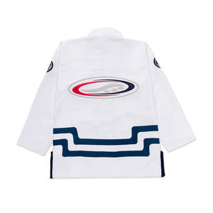 Uniformes de Judo y BJJ Personalizados al por Mayor, Transpirables y de Secado Rápido, 100% Poliéster/Algodón, Servicio OEM, Disponible en Blanco - Product Image 2