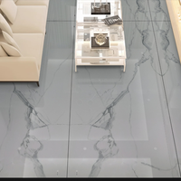 CARREAUX DE DALLE EN PORCELAINE ÉMAILLÉE POLI 1200 MM X 2400 MM CARREAUX DE COMPTOIR MURAUX SURFACE BRILLANTE GRANDES DALLES
