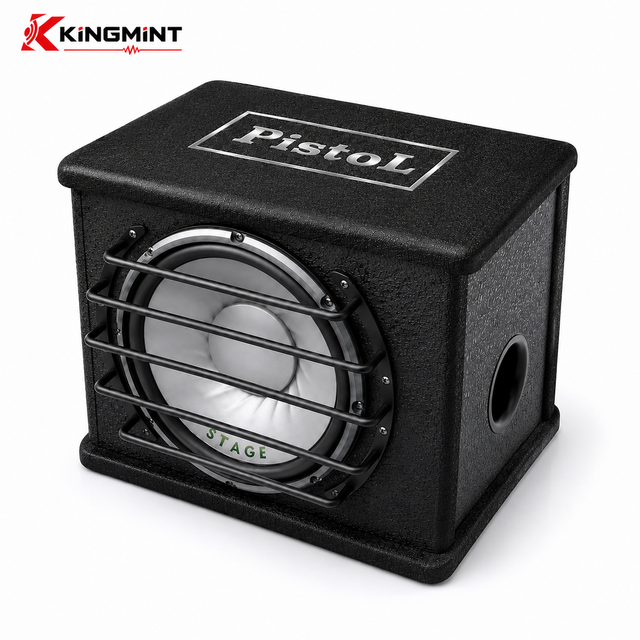 Heavy Duty Ported Enclosure Loaded 12" Car Subwoofer Enclosure 12 Inch 4 Ohm 250W RMS 1000W Peak for Vehicle Audio Upgrade