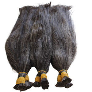 Vietnamese Grey Hair <b>Extensions</b> Ready to Ship <b>Cheap</b> Human Hair Bundles Raw Virgin Cuticle Aligned Hair - Product Image 5