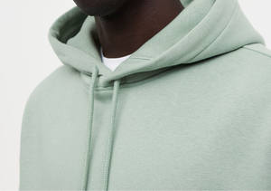 Sweat à capuche thermique personnalisé 400 450 500 Gsm Oversize Heavyweight Custom 3d Puff Print 100% Cotton Fleece Hoodie - Product Image 3