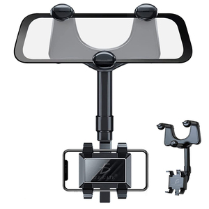 Supporto Universale per Telefono Auto Girevole a 360° e Regolabile, Retrattile, Realizzato in Plastica Resistente - Product Image 2