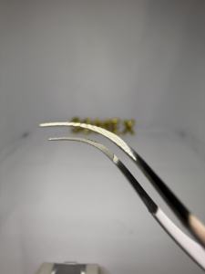 Pince à épiler pour extension de cils Pince à cils pour soins personnels Cils volumineux Pointe incurvée Pince à épiler en acier inoxydable - Product Image 5