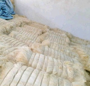 Cuerda de Fibra de Sisal Blanqueada Natural para Hilado y Relleno, Ecológica, Grado de Exportación - Product Image 4