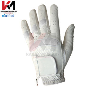 Gants de golf avec logo personnalisé Gants de golf en cuir Cabretta de qualité supérieure pour hommes et vêtements de sport unisexes de qualité supérieure OEM de golf - Product Image 2