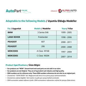 Carrete de gato de parabrisas para BMW Serie 3 E46 - Product Image 3