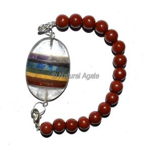 Trending Gemstone <b>Bracelets</b> 7 <b>Chakra</b> Tumbled <b>Bracelet</b> Wholesaler and Supplier of Seven <b>Chakra</b> <b>Bracelets</b> - Product Image 2