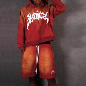 เสื้อฮู้ดพิมพ์ลายพัฟ3D 420แกรมสำหรับผู้ชายเสื้อครอปพิมพ์ลายพัฟเฮฟวี่เวทออกแบบโลโก้ได้ตามต้องการ - Product Image 2