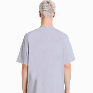 Proveedor de camisetas, venta al por mayor, Camiseta de algodón en blanco para hombre, camiseta personalizada de alta calidad con estampado de gran tamaño, camisetas para hombre - Product Image 6