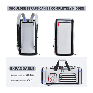 Bolsas de lona transpirables para entrenamiento, gimnasio, lucha libre, bolsa de lona para ropa sudorosa y equipo, nadadores activos - Product Image 3