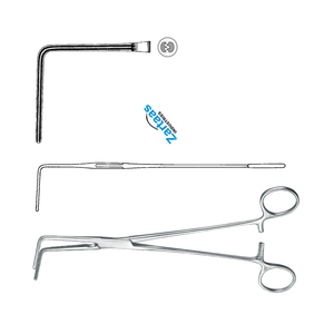 Fórceps de vasos sanguíneos Bronchus Lees de acero inoxidable de alta calidad, fabricante de instrumentos de Neurocirugía de 25cm / 10" - Product Image 4