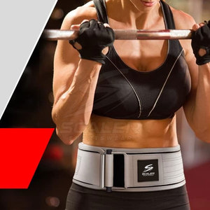 Custom Fit Adjustable Secure Locking Eco-Friendly Sports Training Weightlifting Nylon Lever <b>Belt</b> for Professional Beginner Gym - Product Image 3