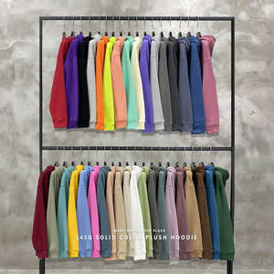 Classique 280 GSM Hoodies Doux Coton Unisexe Sweats Confortable Élégant Casual Wear Chaud Prix D'usine Approvisionnement En Gros - Product Image 4