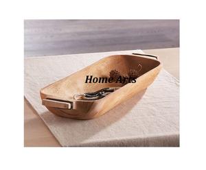 Ensemble de 2 bols à bonbons en acier et en résine de taille personnalisée pour l'hôtel et le restaurant à la maison - Product Image 5