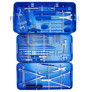 ชุดเครื่องมือผ่าตัดรากเทียมกระดูกและข้ออุปกรณ์สแตนเลสเยอรมัน - Product Image 3