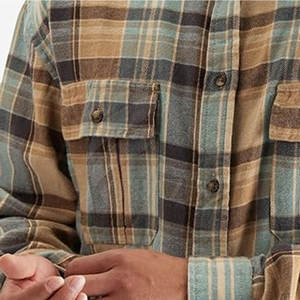 Camisas de franela de ropa para hombre con logotipo personalizado OEM, camisas de franela de secado rápido de manga larga, tasa de venta total 2024 - Product Image 6