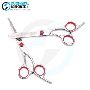 Ciseaux à effiler classiques professionnels à 30 dents, ciseaux de barbier en acier japonais, design simple, confortables, réutilisables, certifiés ISO - Product Image 1