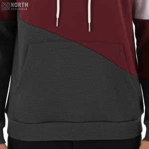 Sudadera con capucha de peso pesado con logotipo personalizado para mujer, Sudadera de punto extragrande de estilo callejero con bolsillo bordado para invierno - Product Image 4