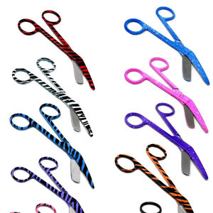 กรรไกรสำหรับพยาบาลผ้าพันแผลลิสเตอร์ผ้าพันแผล1ลิสเตอร์5.5 "EMT ยูทิลิตี้เครื่องมือผ่าตัดพยาบาลทางการแพทย์ - Product Image 1