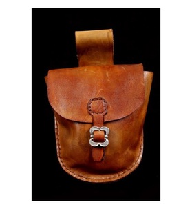 Vintage Crafts High Quality <b>Leather</b> Handbag with Buckle Closure Handmade Classic Casual Design for Business & Casual Use - Product Image 4