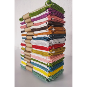 Ensemble de 2 torchons de cuisine décoratifs brodés (40*60cm) double face en tissu éponge et piqué, doux et absorbant, style cuisine, 420 GSM - Product Image 2