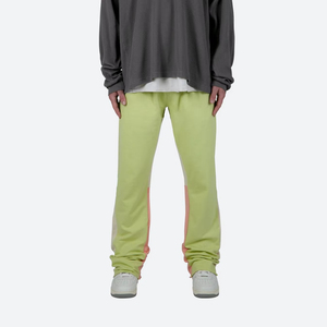 กางเกงวอร์มลำลองชายบานแบบลำลองสูงผ้าคอตตอนระบายอากาศได้ดีชุดวิ่งแนวสตรีทผ้าคอตตอนผ้าระบายความร้อนปรับแต่งได้ OEM ฮิปฮอปสูง - Product Image 3