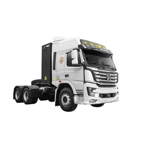 2024 브랜드 전기 구동 전기 트럭 무거운 의무 트랙터 트럭 헤드 운송 6*4 드라이브 트럭