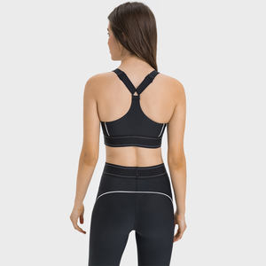 Nouveauté : Ensemble de yoga 2 pièces pour femme (leggings et brassière de sport) – Qualité supérieure, logo personnalisé, respirant, écologique, vêtements de fitness - Product Image 3
