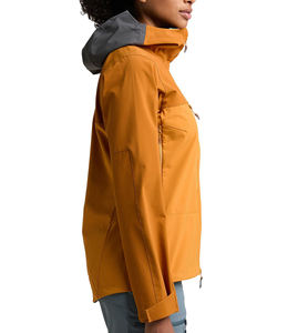 Chaqueta Softshell para mujer con capucha senderismo Camping chaquetas de lluvia señoras ligero impermeable cremallera suave Shell chaqueta Mujer - Product Image 3