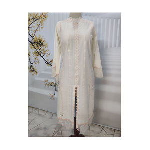 Vestido informal sostenible musulmán islámico Shalwar Kameez para mujeres Nuevo diseño indio pakistaní señoras trajes Casuales - Product Image 1
